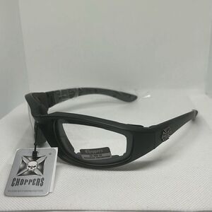 Choppers Padded Clear Lens Sunglasses